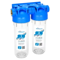 Двухступенчатый магистральный фильтр АКВАБРАЙТ АБФ-2 3/4"ВР Двухступенчатый магистральный фильтр АКВАБРАЙТ АБФ-2 3/4"ВР