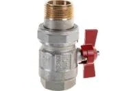 Кран шаровый IDEAL для коллекторов 1" Кран шаровый IDEAL для коллекторов 1"
