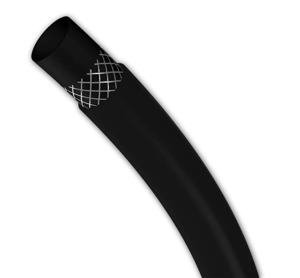 Шланг ПВХ поливочный армированный Родничок-Люкс 5/8" 30м (черный)