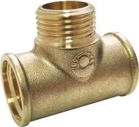 Тройник с переходом на наружную резьбу VALFEX ВР-НР-ВР 1/2" (100/10) Тройник с переходом на наружную резьбу VALFEX ВР-НР-ВР 1/2" (100/10)