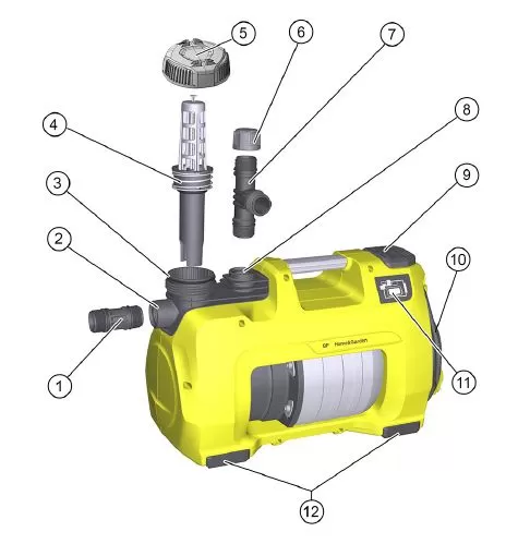 Схема BP 4 Home&Garden Схема  BP 4 Home&Garden