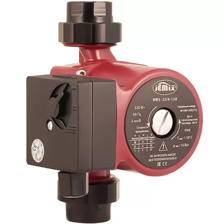 Циркуляционный насос Jemix WRS 25/4 130 Циркуляционный насос Jemix WRS 25/4 130