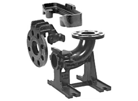 Автоматическая трубная муфта IBO DN 65 для фекального насоса  Автоматическая трубная муфта IBO DN 65