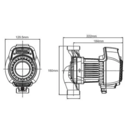 Циркуляционный насос MAGI MAX 25-100/180 Циркуляционный насос MAGI MAX 25-100/180