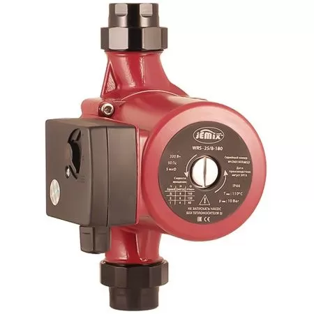 Циркуляционный насос Jemix WRS 25/8 180 Циркуляционный насос Jemix WRS 25/8 180