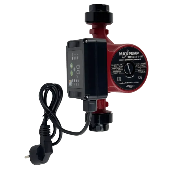 Циркуляционный насос MAXPUMP DELTA 25/4-180 Циркуляционный насос MAXPUMP DELTA 25/4-180