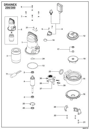 Фекальный насос ESPA DRAINEX 202