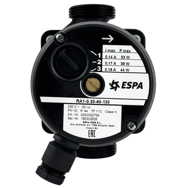 Циркуляционный насос Espa RA1-S 20-40-130
