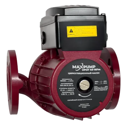 Циркуляционный насос MAXPUMP UPDF 40-16Fm Циркуляционный насос MAXPUMP UPDF 40-16Fm