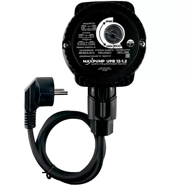 Циркуляционный насос MAXPUMP UPB 12-1.2 Циркуляционный насос MAXPUMP UPB 12-1.2
