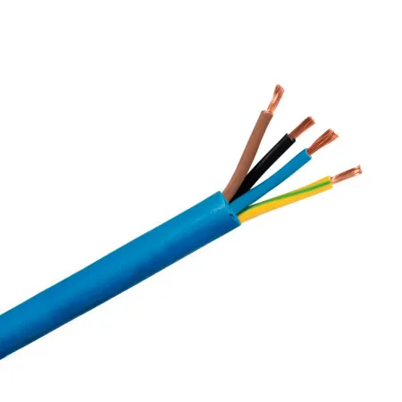 Кабель КГтп 4х1.5 голубой пищевые для насосов Кабель КГтп 4х1.5 голубой