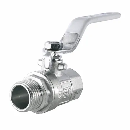 Кран шаровой STI 1"ВР x 1"НР рычаг