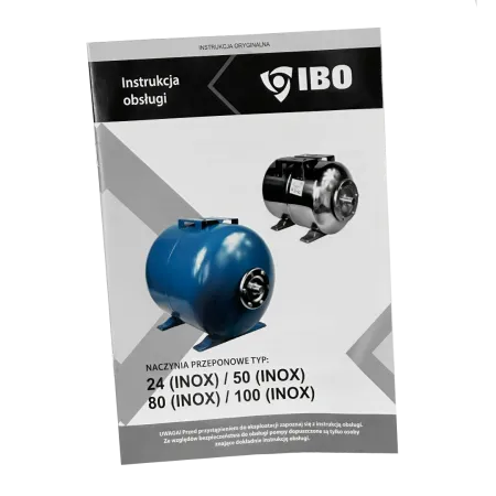 Бак для воды IBO H 100л Гидроаккумулятор для воды IBO H 100л