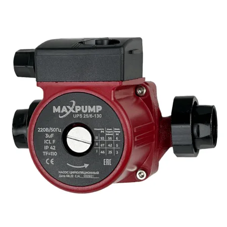 Циркуляционный насос MAXPUMP UPS 25/6-130 Циркуляционный насос MAXPUMP UPS 25/6-130