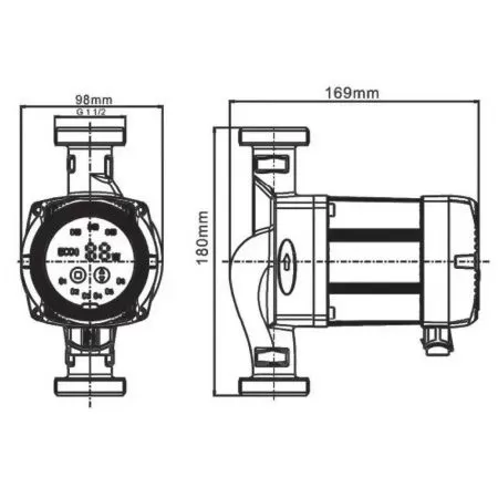 Циркуляционный насос IBO BETA-2 25-40/180 Циркуляционный насос IBO BETA-2 25-40/180