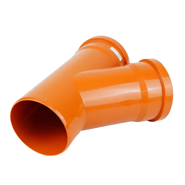 Тройник VALFEX 45⁰ градусов 110-110 для наружной канализации Тройник VALFEX 45⁰ градусов 110-110 для наружной канализации