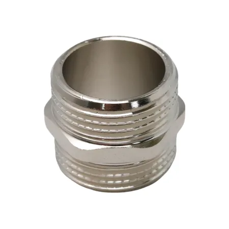 Ниппель 1"НР х 1"НР никелированный