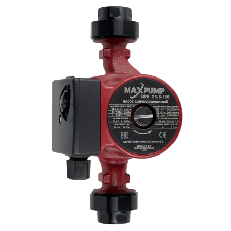 Циркуляционный насос MAXPUMP UPE 25/6-180 Циркуляционный насос MAXPUMP UPE 25/6-180