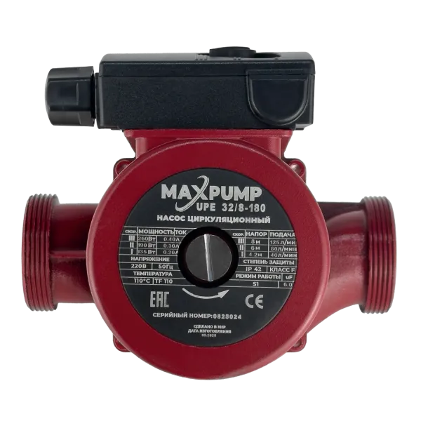 Циркуляционный насос MAXPUMP UPE 32/8-180 Циркуляционный насос MAXPUMP UPE 32/8-180