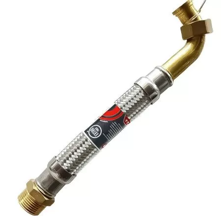 шланг резиновый в метал.оплетке  TUCAI EXTRA TWIST CODO шланг резиновый в метал.оплетке  TUCAI EXTRA TWIST CODO