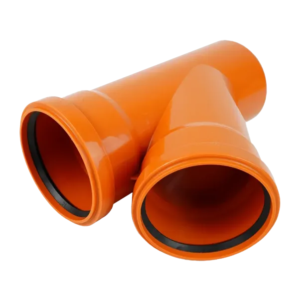 Тройник VALFEX 45⁰ градусов 110-110 для наружной канализации Тройник VALFEX 45⁰ градусов 110-110 для наружной канализации