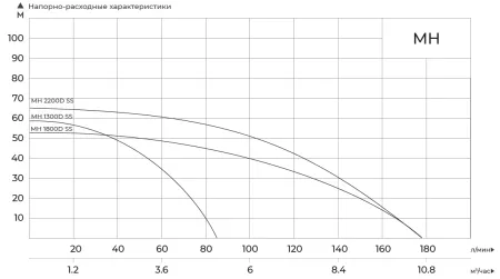 Поверхностный насос MAXPUMP MH 2200D SS Поверхностный насос MAXPUMP MH 2200D SS