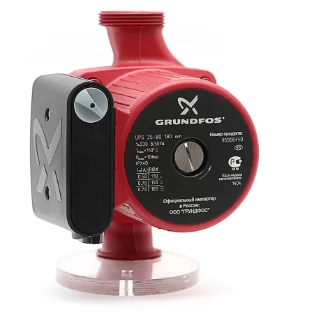 Циркуляционный насос Grundfos UPS 25-80 Циркуляционный насос Grundfos UPS 25-80