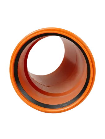 Отвод канализационный VALFEX 30 градусов 110 мм (оранжевый)