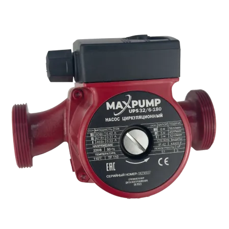 Циркуляционный насос MAXPUMP UPS 32/6-180 Циркуляционный насос MAXPUMP UPS 32/6-180