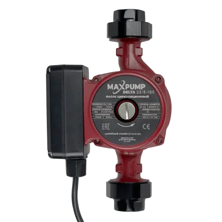 Циркуляционный насос MAXPUMP DELTA 25/6-180 Циркуляционный насос MAXPUMP DELTA 25/6-180