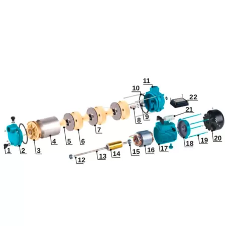 Поверхностный насос IBO MH 3000 INOX Поверхностный насос IBO MH 3000 INOX