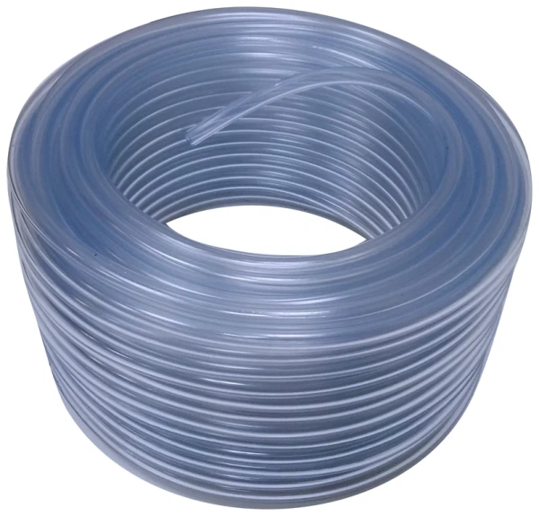 Шланг ПВХ технический однослойный пищевой 20х2 (прозр.) 25м